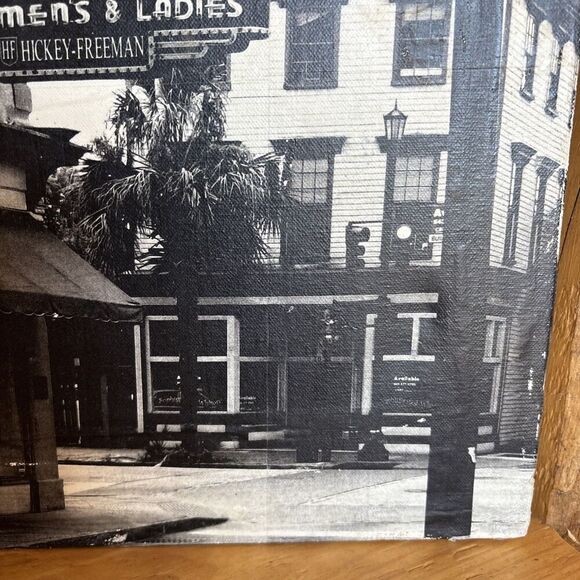 Berlin’s Men’s & Ladies Store Hickey-Freeman Corner Store B&W Canvas Photo - Picture 6 of 10